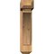 Ekena Millwork Thorton Craftsman Smooth Bracket w/ Offset Brace, Western Red Cedar, 5 1/2"W x 20"D x 24"H BKT0604X20X24THR04SWR - alternate 4